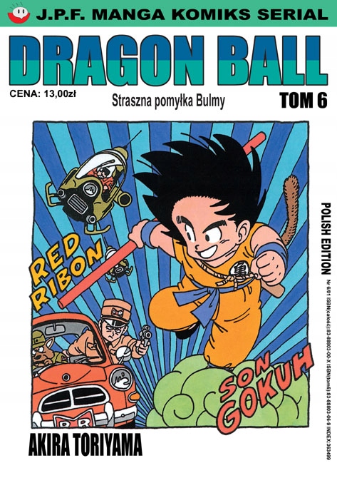 DRAGON BALL #6 - MANGA - NOWY