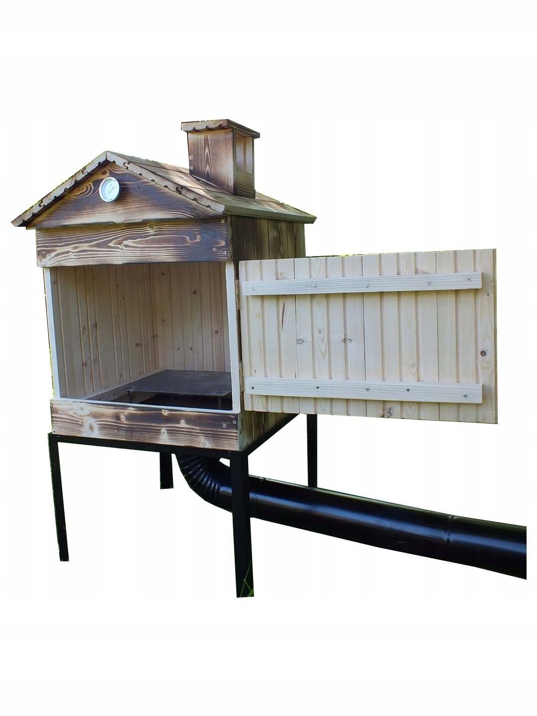 WĘDZARNIA DREWNIANA OGRODOWA OPALANA IMPREGNOWANA