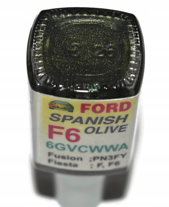 FORD SPANISH OLIVE F6 LAKIER ZAPRAWKA DO RYS ARA 10 ML