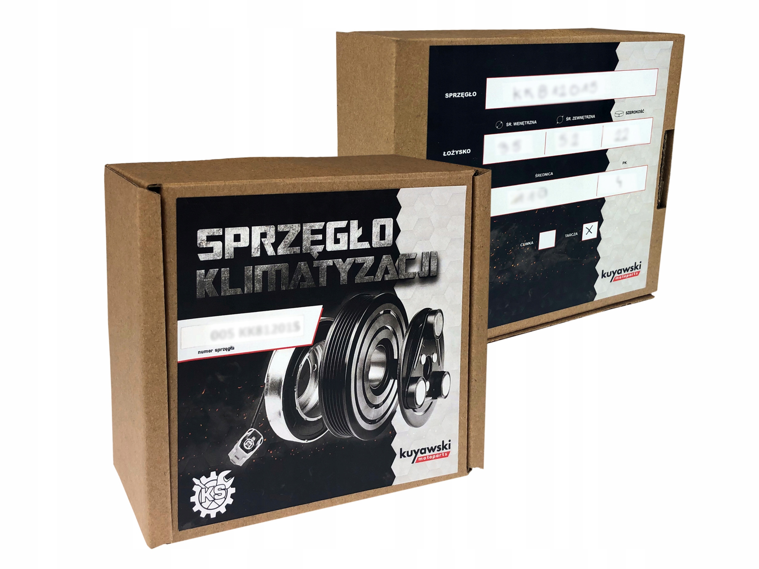 SPRZĘGŁO SPRĘŻARKI KOMPRESORA DENSO 4PK 100MM BMW Numer katalogowy części KK812013