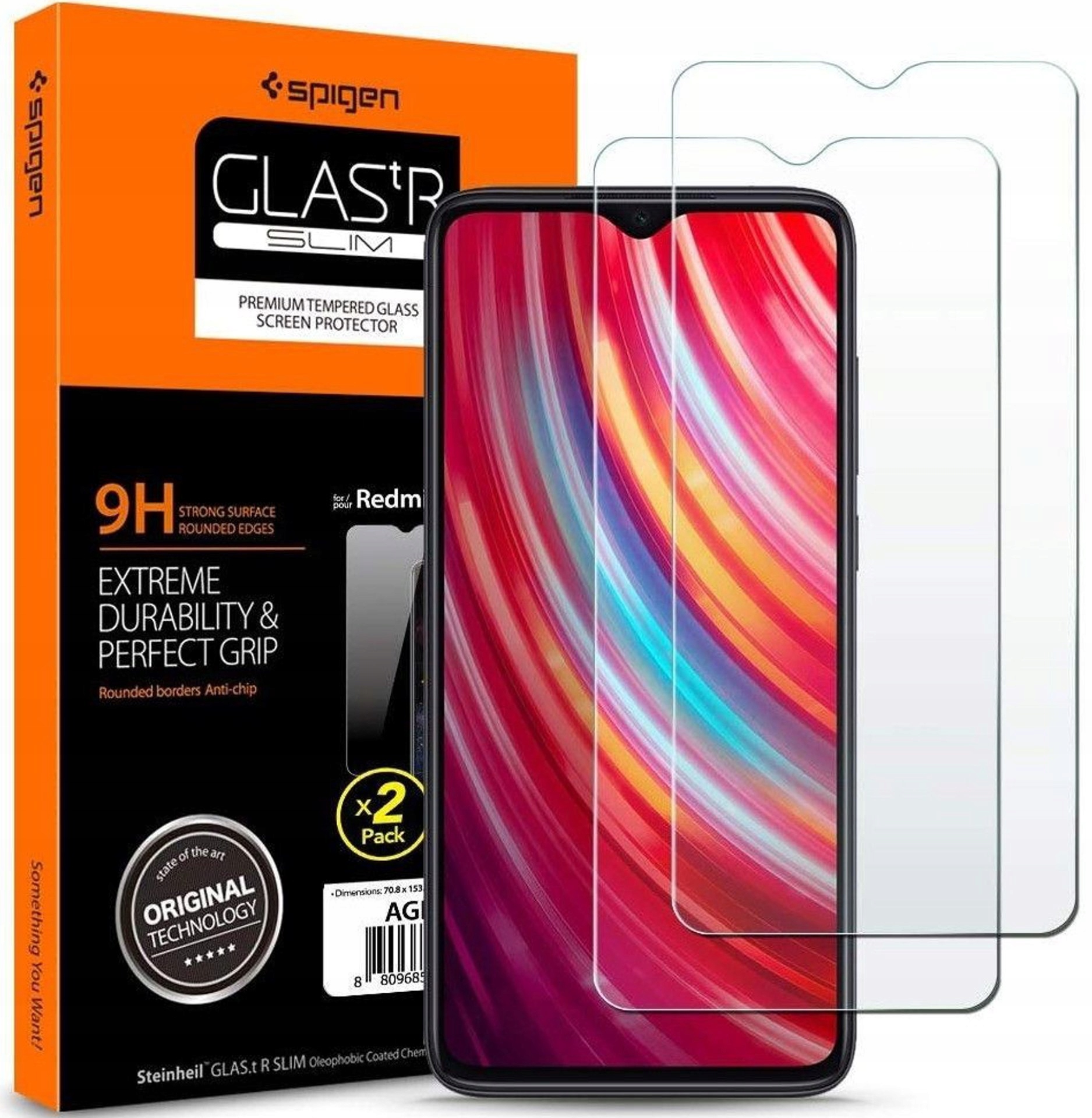 

2x Oryginalne Szkło Hartowane Do Redmi Note 8 Pro