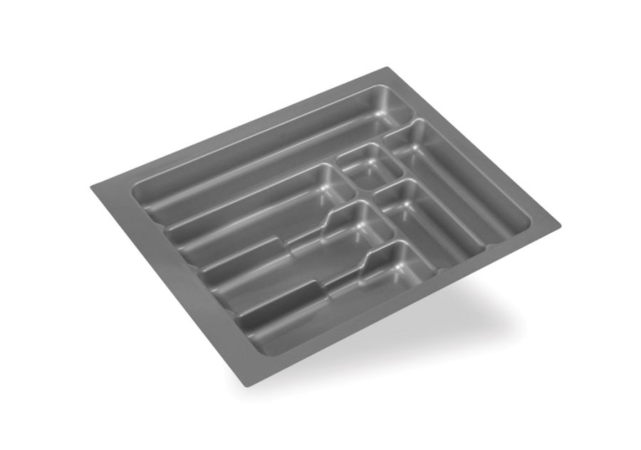 WKŁAD ORGANIZER NA SZTUĆCE DO SZUFLADY 50cm SZARY 43x49 EAN (GTIN) 5900652272587