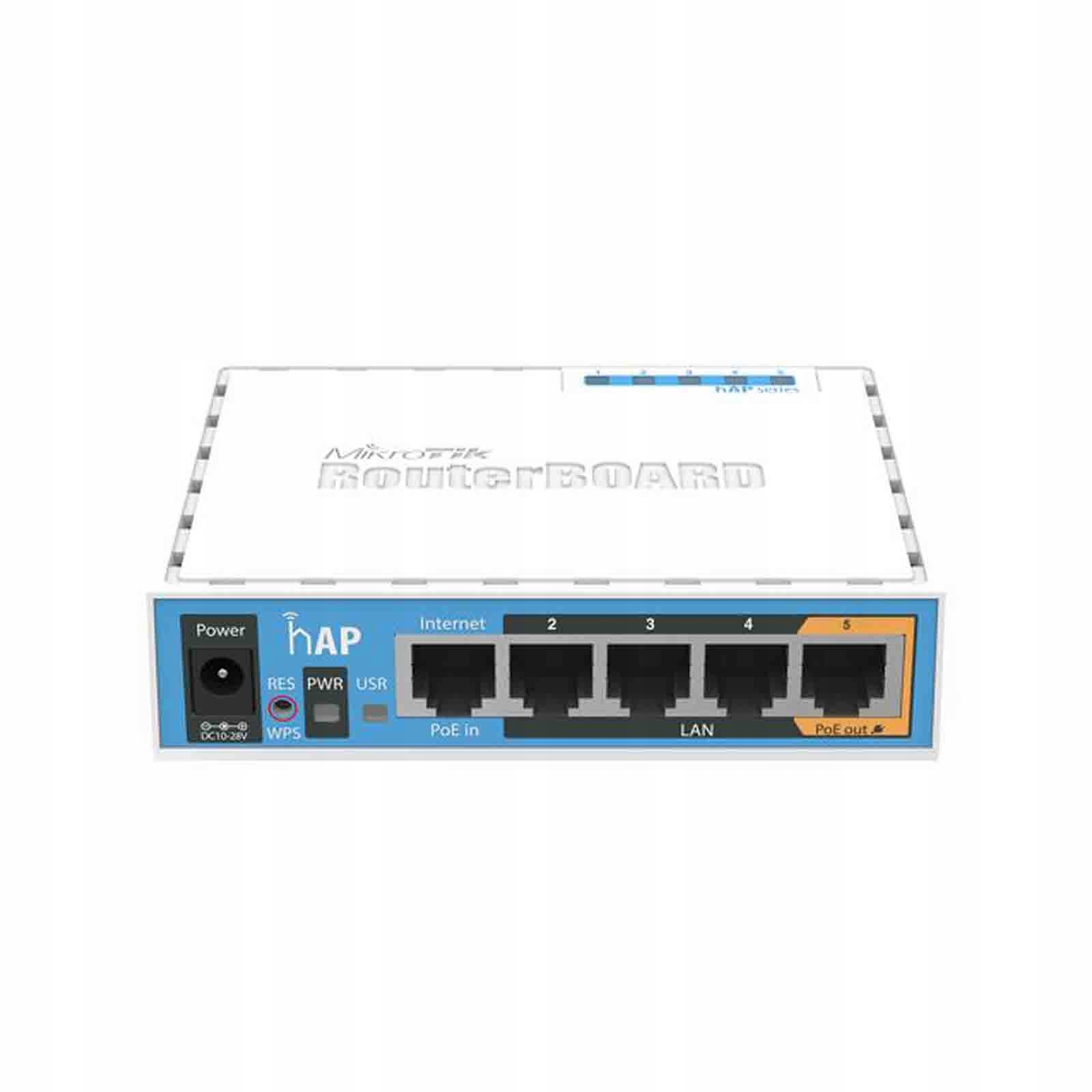 

MikroTik RouterBoard hAP (RB951Ui-2nD)