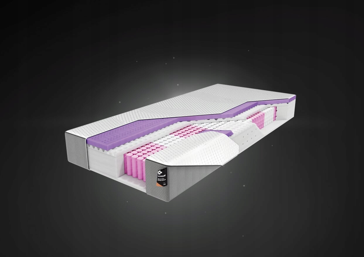 MATERAC SPRĘŻYNOWY CUREM .ZIP 160X200 Marka Hilding