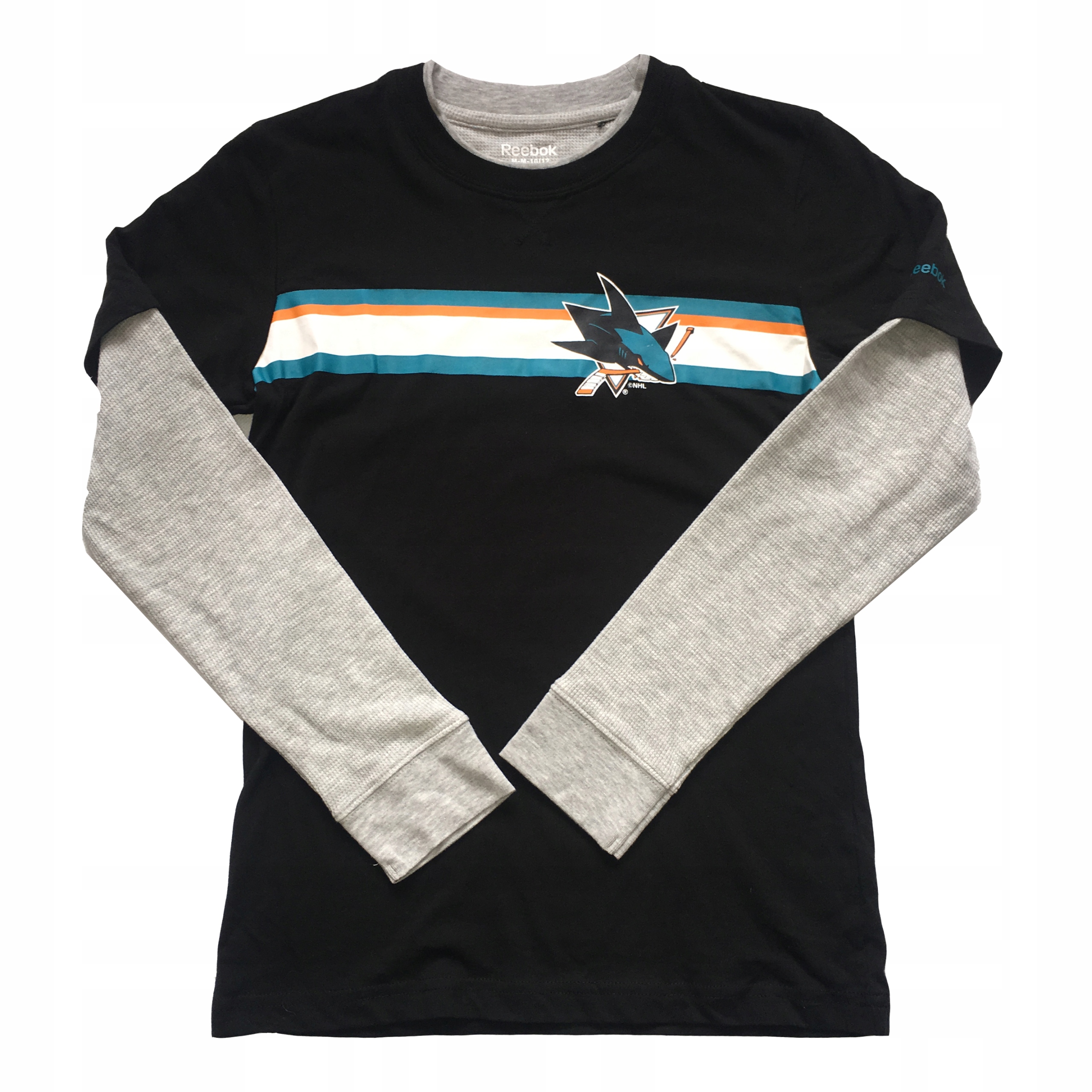 Bluzka dla chłopca Reebok Nhl San Jose Sharks yh L