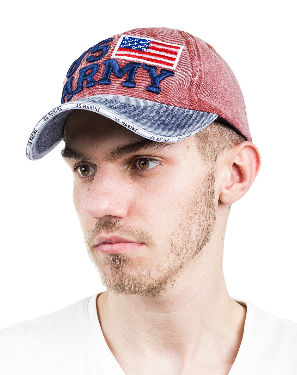 

Męska Czapka Bejsbolówka Z Daszkiem Us Army Flag