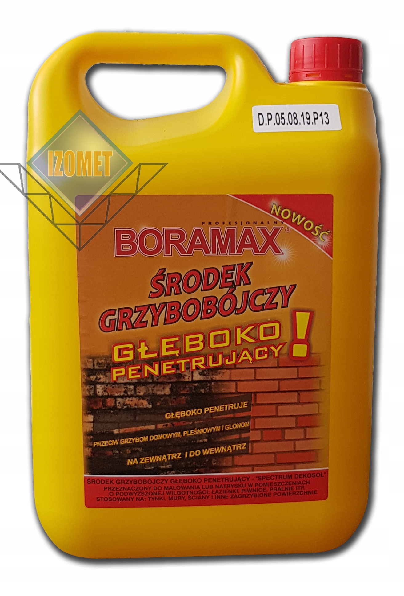

Boramax Środek Grzybobójczy Głębokopenetrujący 5L