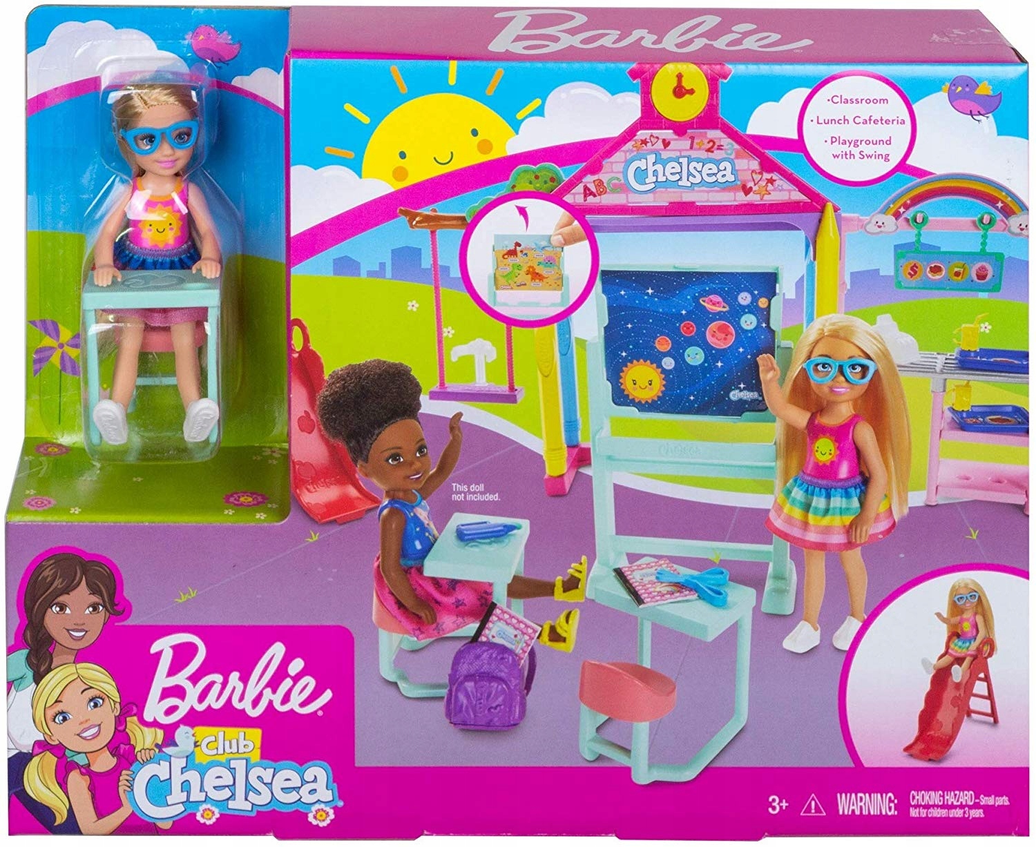 LALKA BARBIE CHELSEA ZESTAW SZKOŁA GHV80 Marka Barbie
