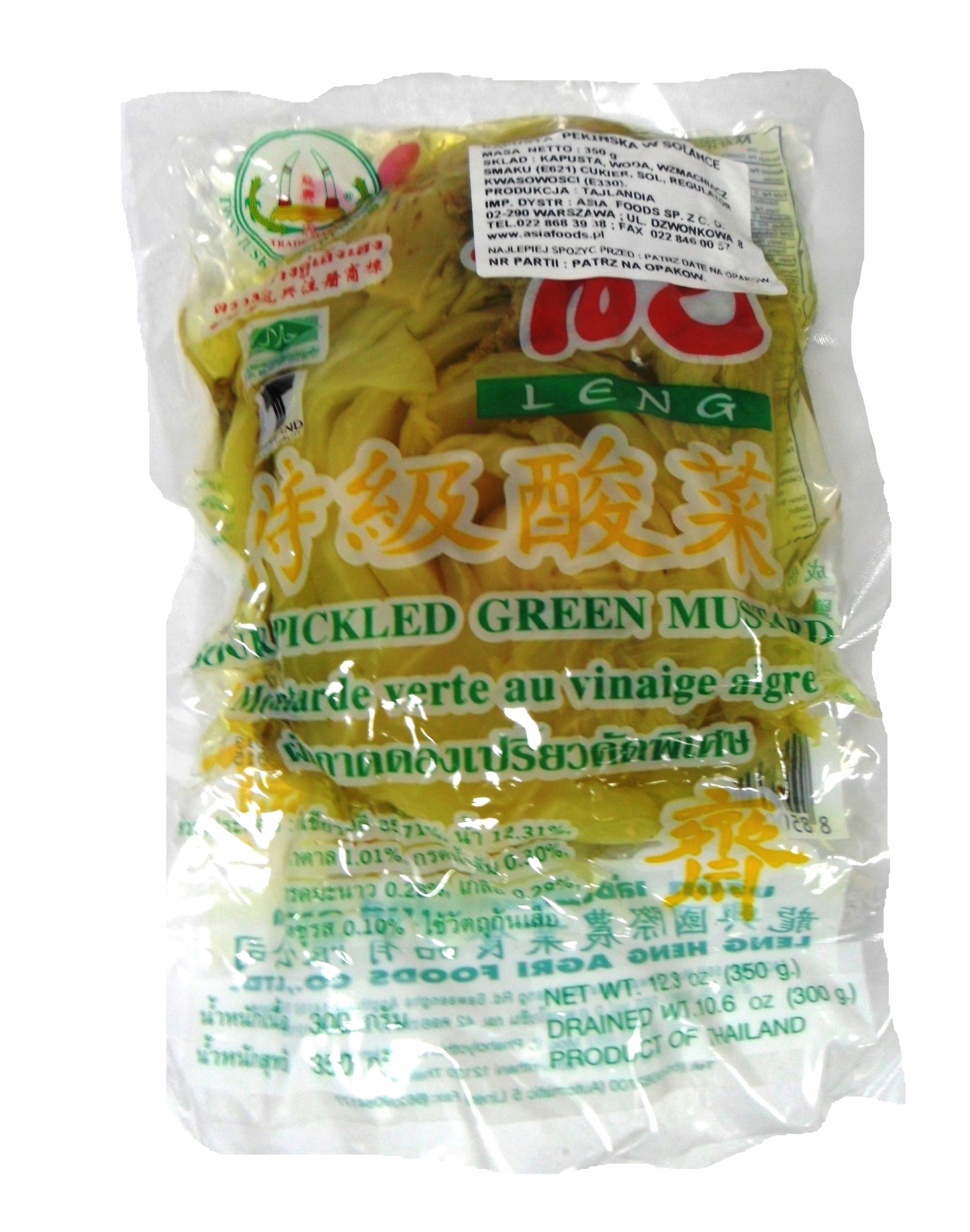 

Kapusta marynowana pickled mustard 350g