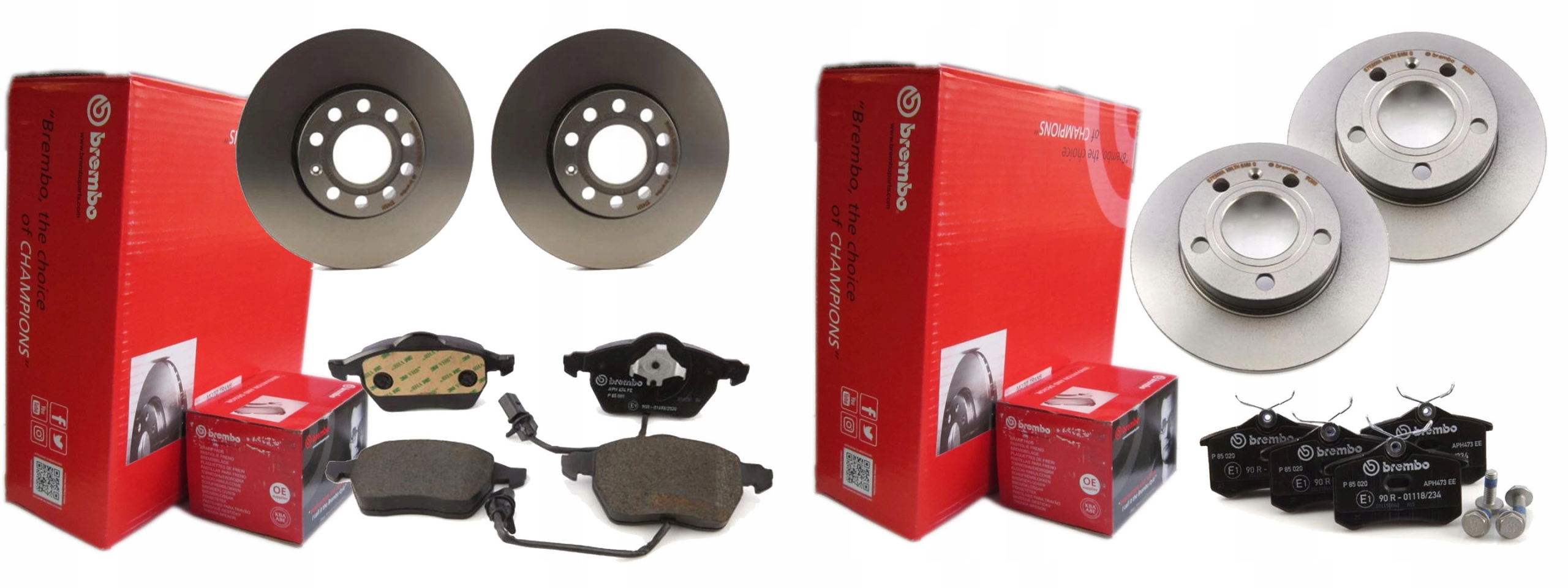 Диски колодки BREMBO передня задня AUDI A4 B6 B7