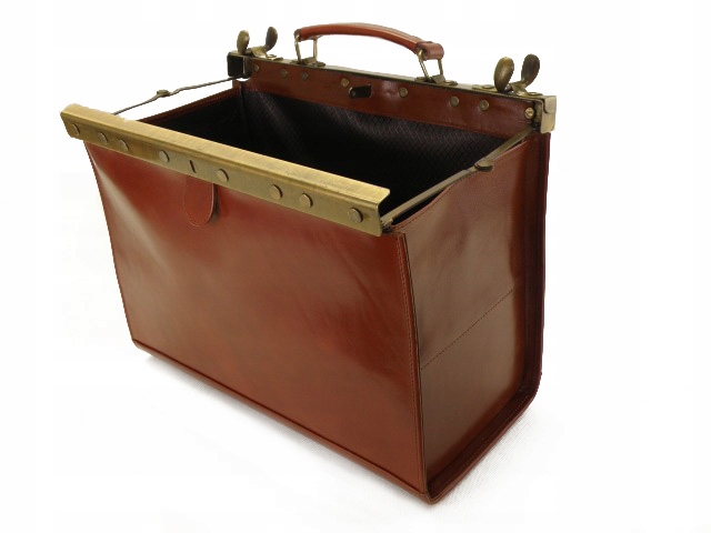 Skórzana Torba lekarska Biglówka 1235 [L] EAN (GTIN) 0085376842041