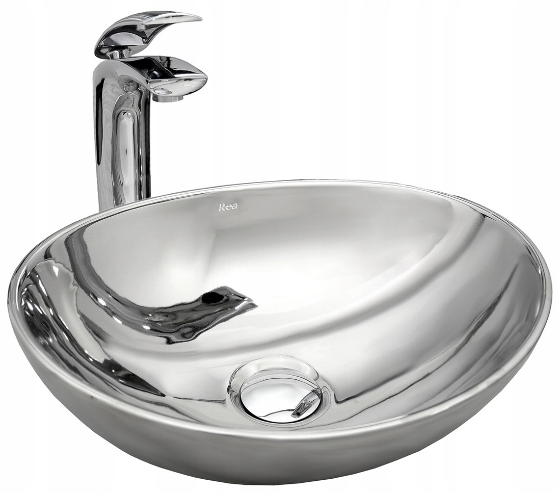 

Stawiana Umywalka Nablatowa Sofia Silver Rea