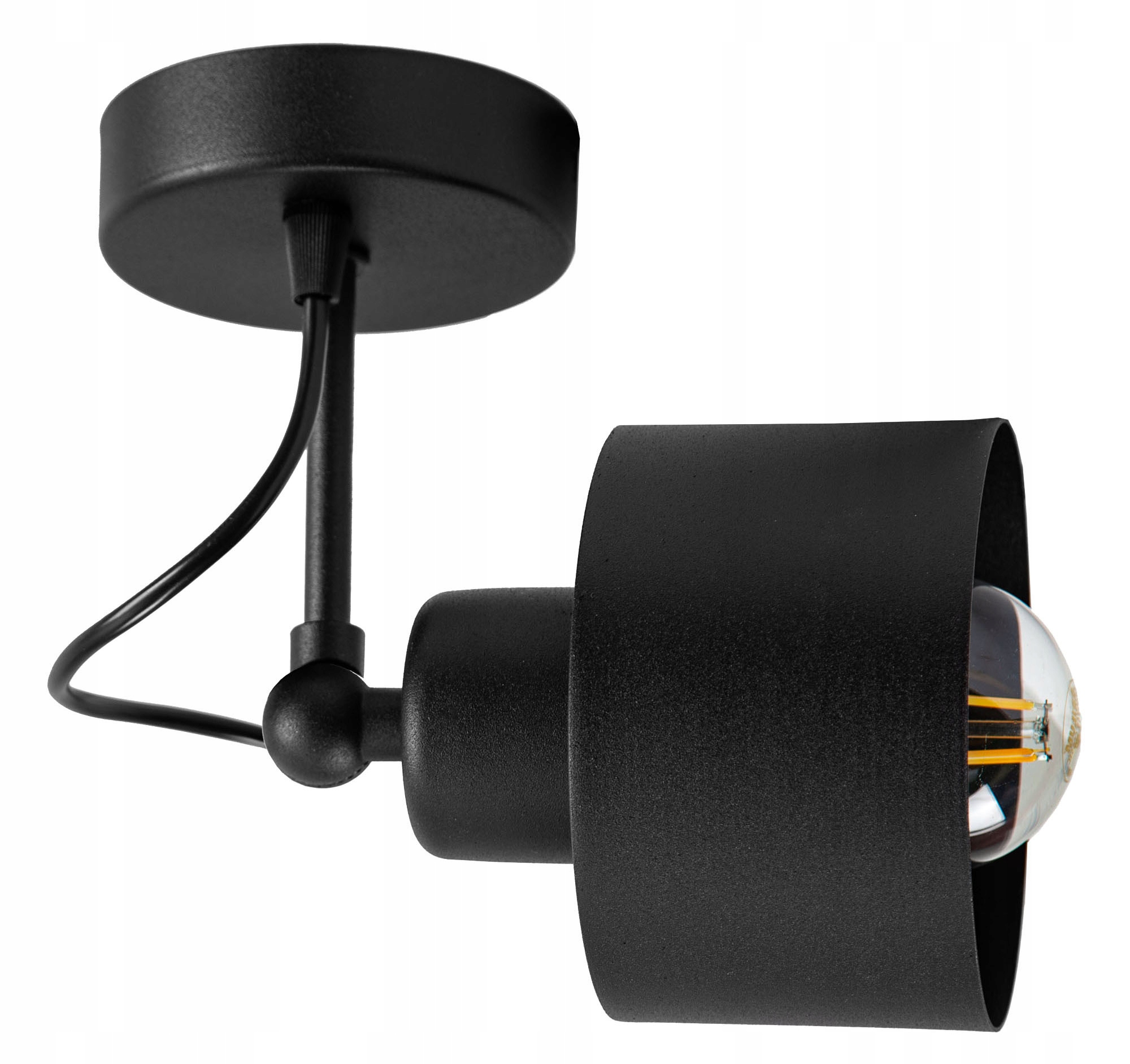 LAMPA SUFITOWA PLAFON ŻYRANDOL LOFT EDISON LED Zasilanie sieciowe