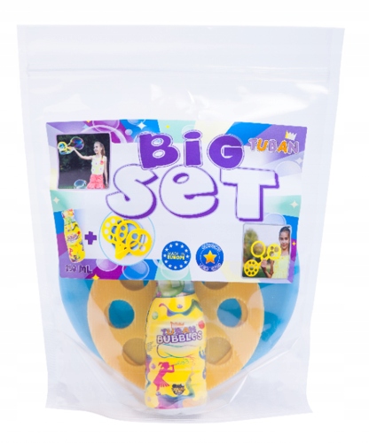 Tuban ZESTAW OBRĘCZE Ogromne BAŃKI MYDLANE + Płyn Kod producenta TU3619
