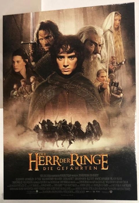 WIDOKÓWKI POCZTÓWKI WŁADCA PIERŚCIENI Tematyka, motyw FILMOWA