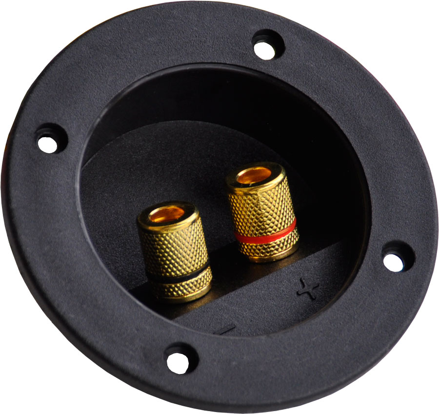 

Gniazdo Głośnikowe Terminal 12841 banan gold Hq