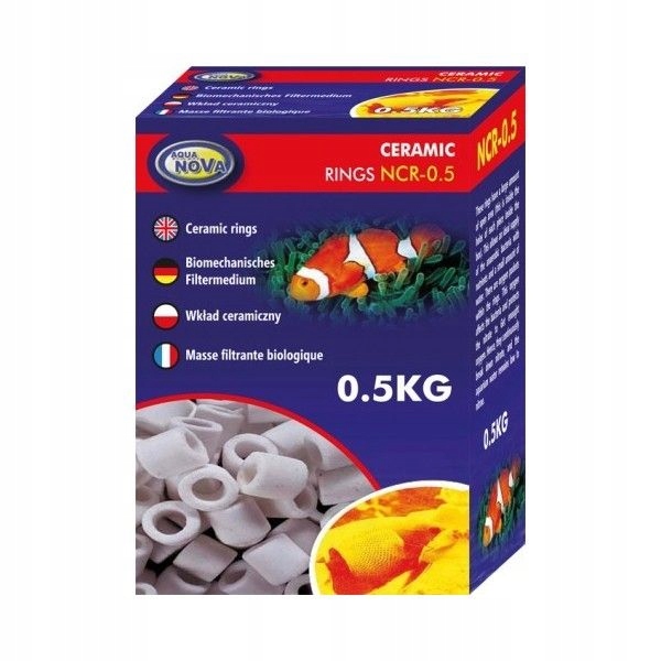 

Bio ceramika Wkład filtracyjny 0,5kg Aqua Nova