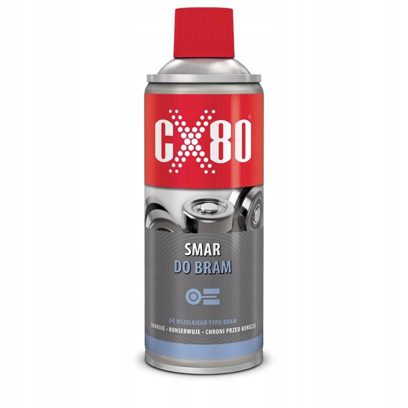 

CX-80 Smar do bram rolek prowadnic sprey 500ml