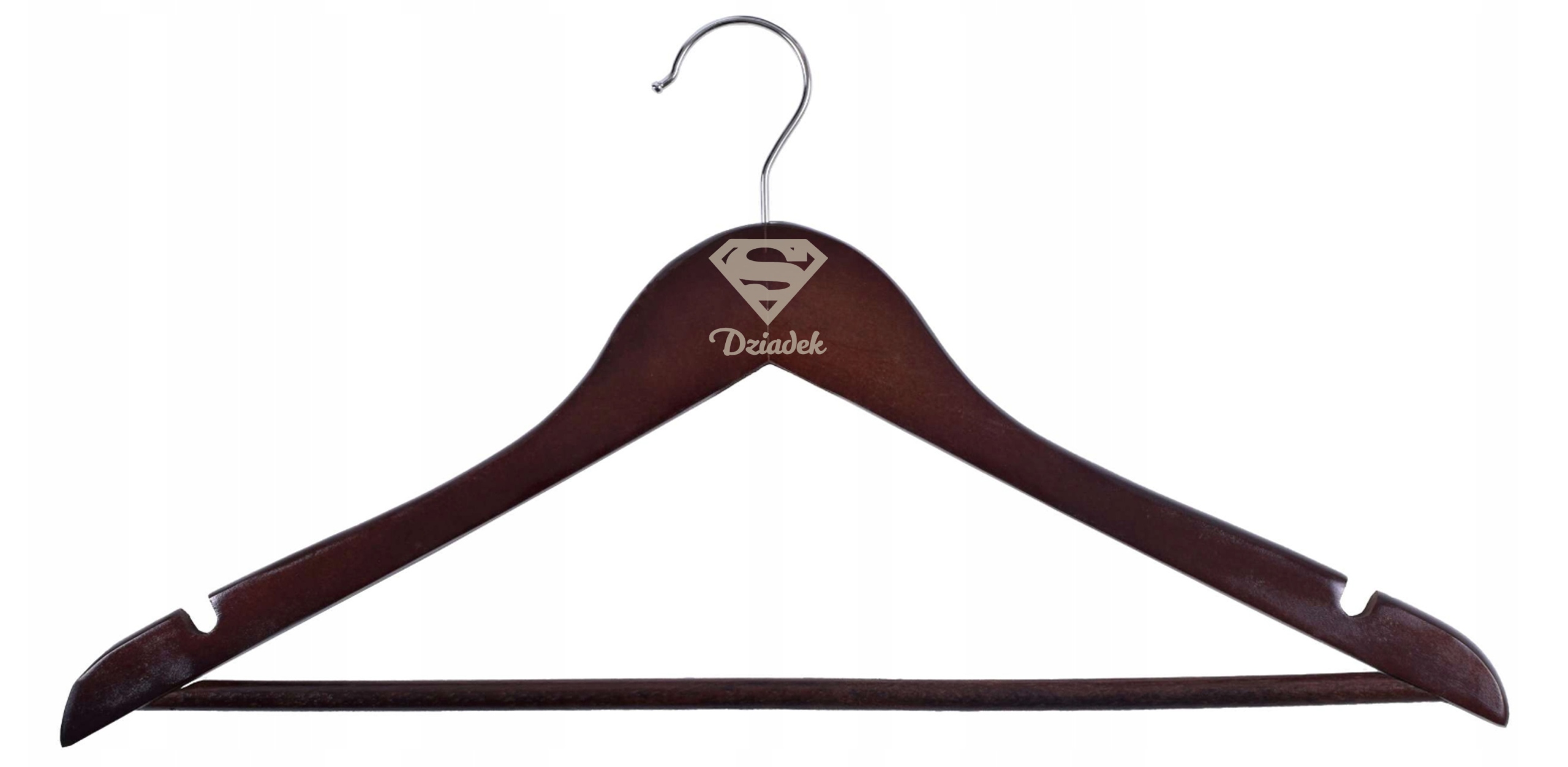 

Wieszak na ubrania Grawer dzień Dziadka dziadek