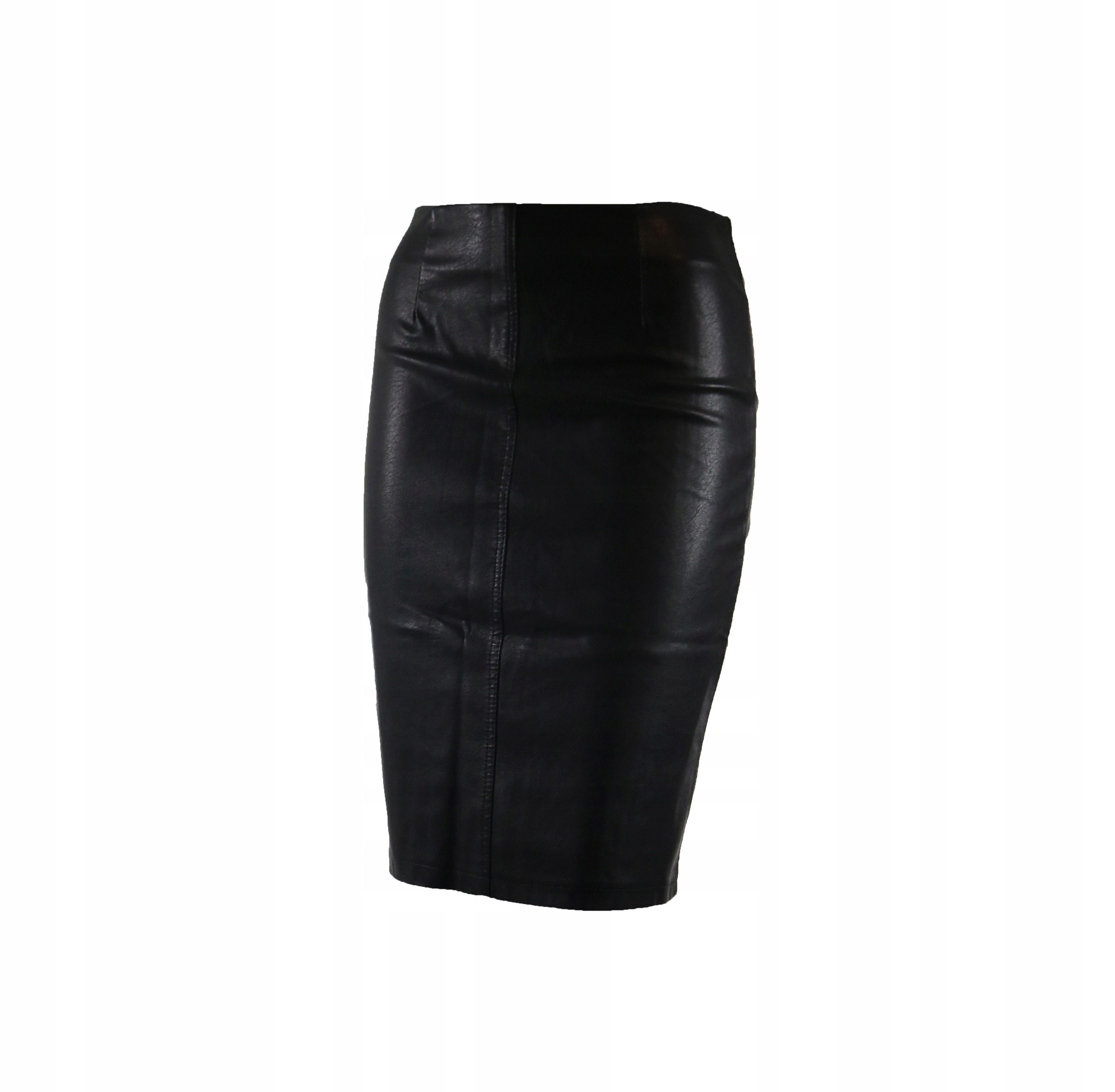 DAMSKA SPÓDNICA OŁÓWKOWA SKÓRZANA P8001 r.S