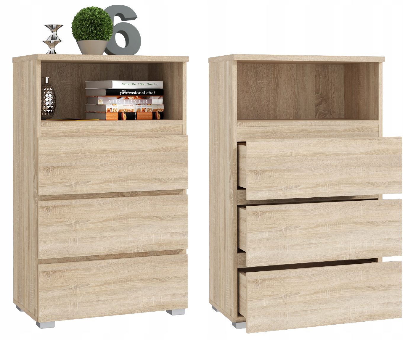 

Regał Na Książki Biurowy Niski Neo 03 65 Szuflady