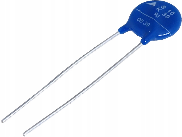 

SIOV-S10K30 Warystor Tht 30VAC 38VDC 47V 500A 4,4J