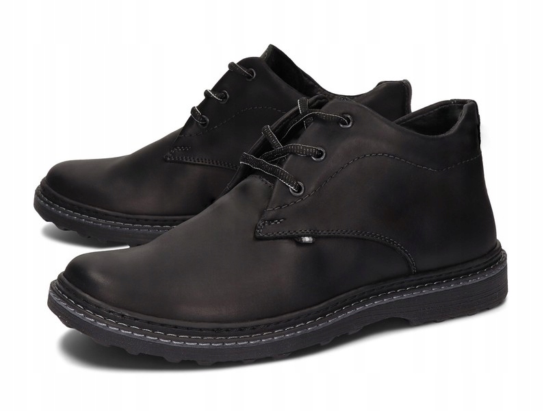 TRAPERY OCIEPLONE PÓŁBUT TRZEWIKI SKÓRA 056 CZ 46 Długość wkładki 29.5 cm