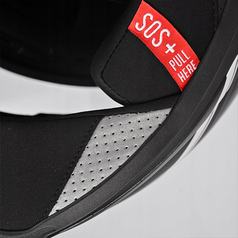 Kask integralny LAZER RAFALE DARKSIDE Red M Waga produktu 1550 g