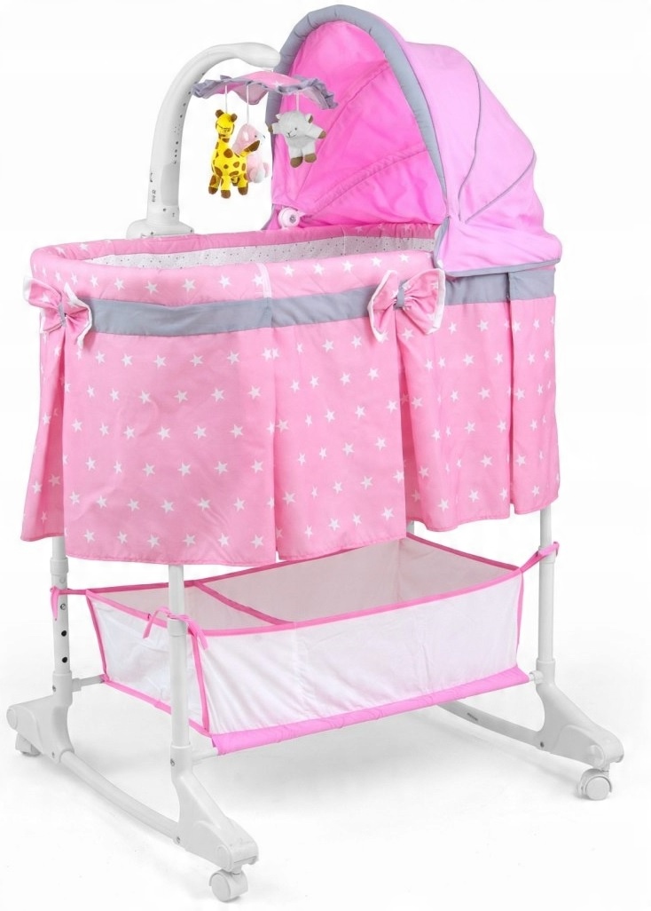 

Kołyska Milly Mally Melody Lux 4w1 +pilot +pościel