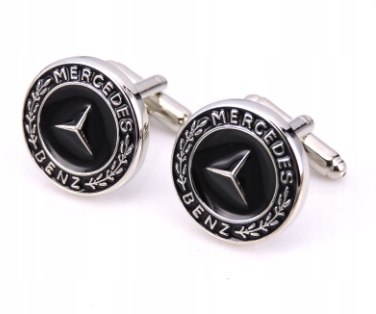 Spinki do mankietów do koszuli MERCEDES ORYGINAŁ Marka Inna marka