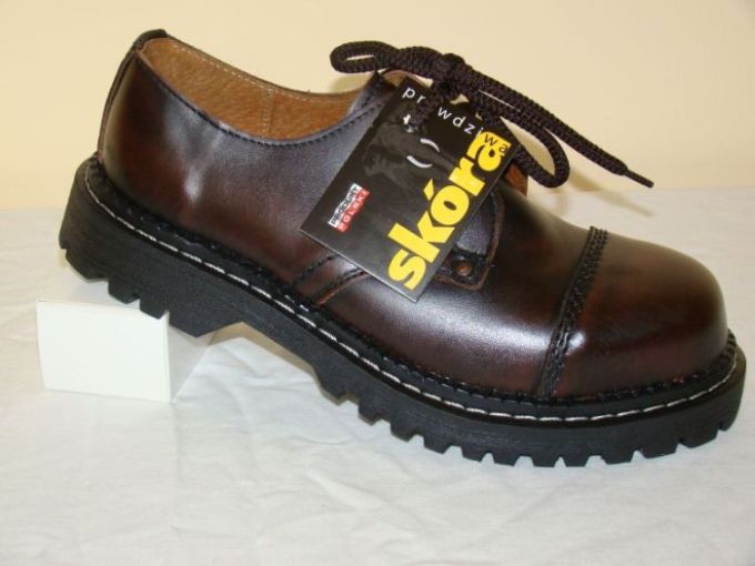 

Glany KABIR-100% Skóra-polskie Steel Nose roz 44