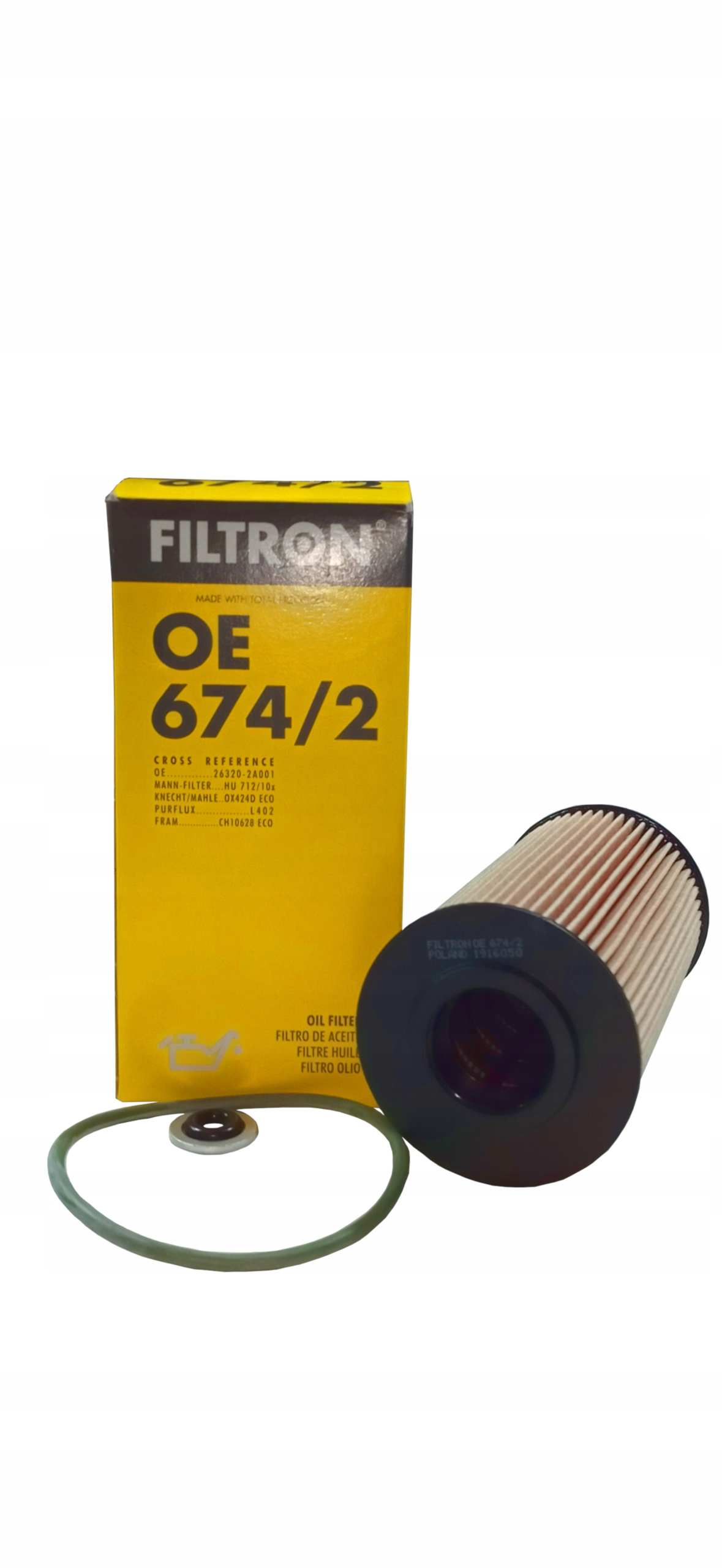 

OE674/2 Filtron Filtr Oleju do Hyundai Kia