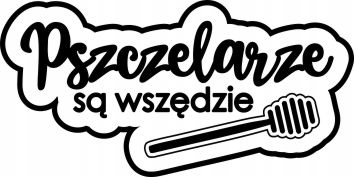 

Naklejka na samochód Pszczelarze wszędzie NS-020