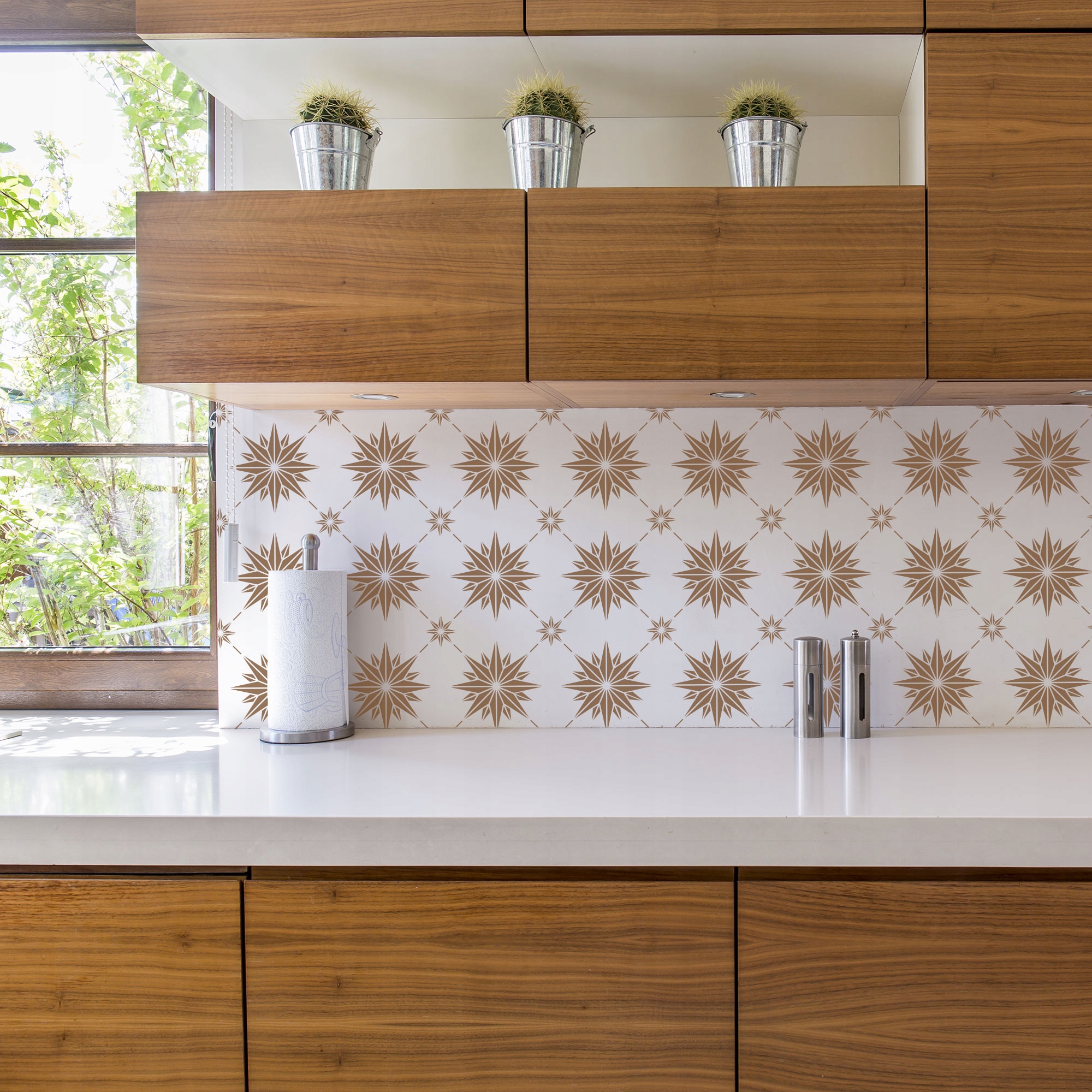 SZABLON MALARSKI do kafelków płytek ESTRELLA 60cm Kod producenta SZA-TIL-027_60x60