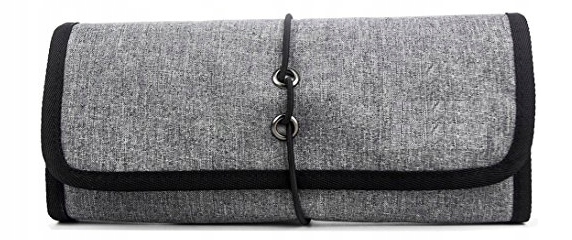 

Torba Etui Organizer Podróż Kable Zasilacz Zwijany