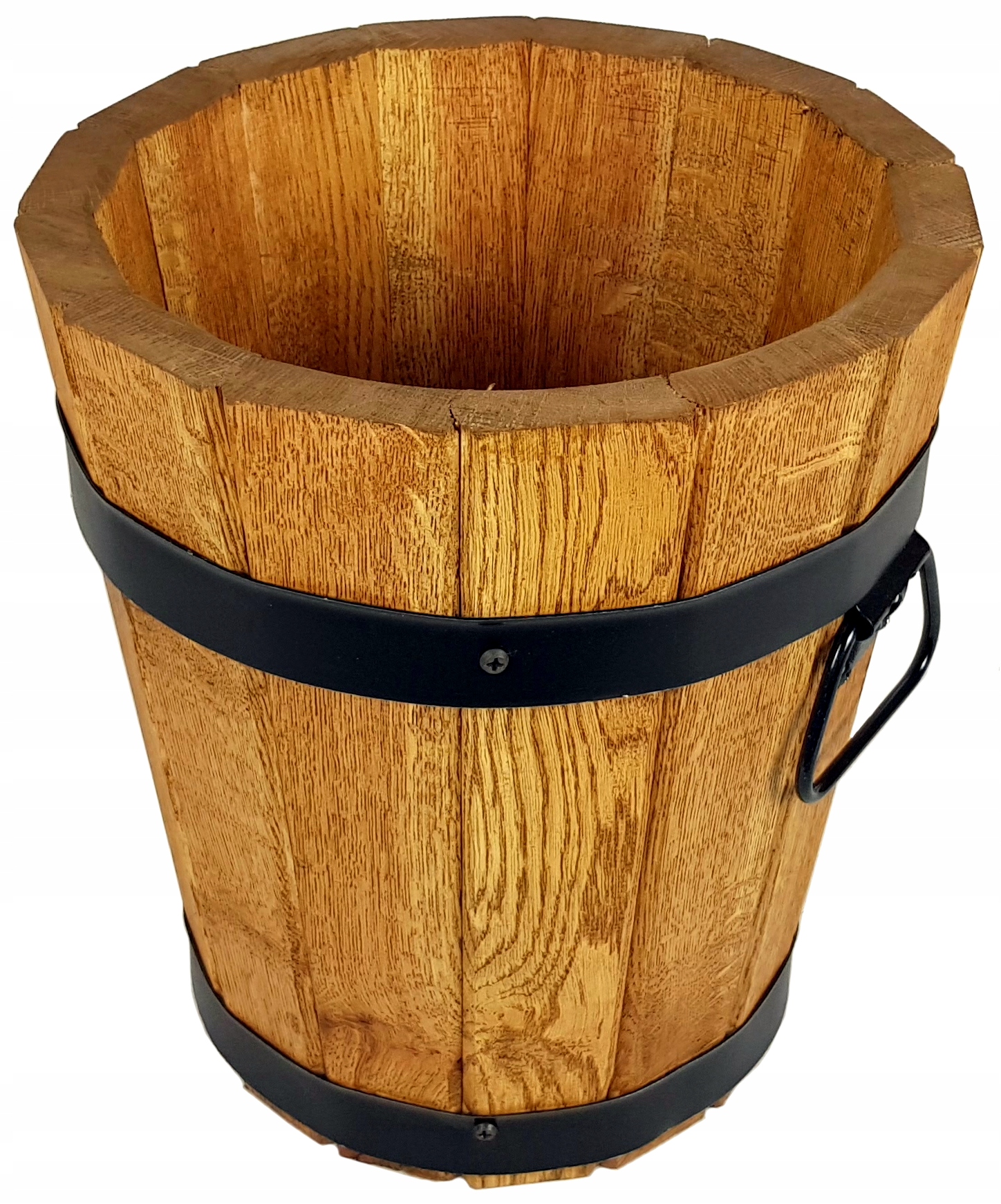 

Wysoka Doniczka Dębowa Ogrodowa Drewniana 9,5L