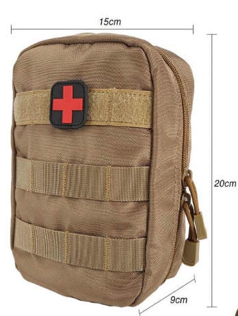 APTECZKA TURYSTYCZNA PODRÓŻNA TAKTYCZNA+WYPOSAŻONA Waga produktu z opakowaniem jednostkowym 0.1 kg