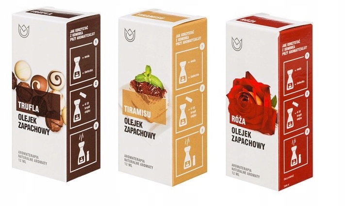 

Cudowny Zestaw Olejków zapachowych 3x12ml