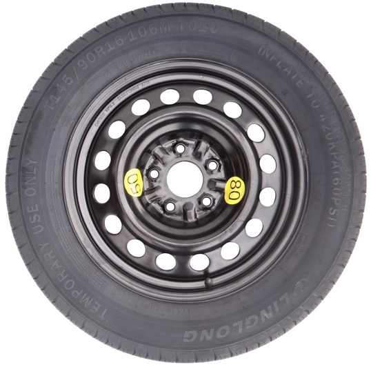 NOWE KOLO DOJAZDOWE R16 DACIA DUSTER ZESTAW Rim diameter 16