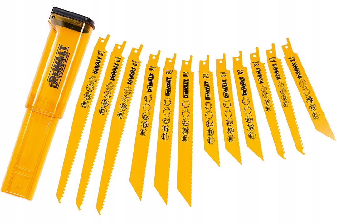 

Brzeszczoty lisica zest drewno/metal DeWALT DT2445
