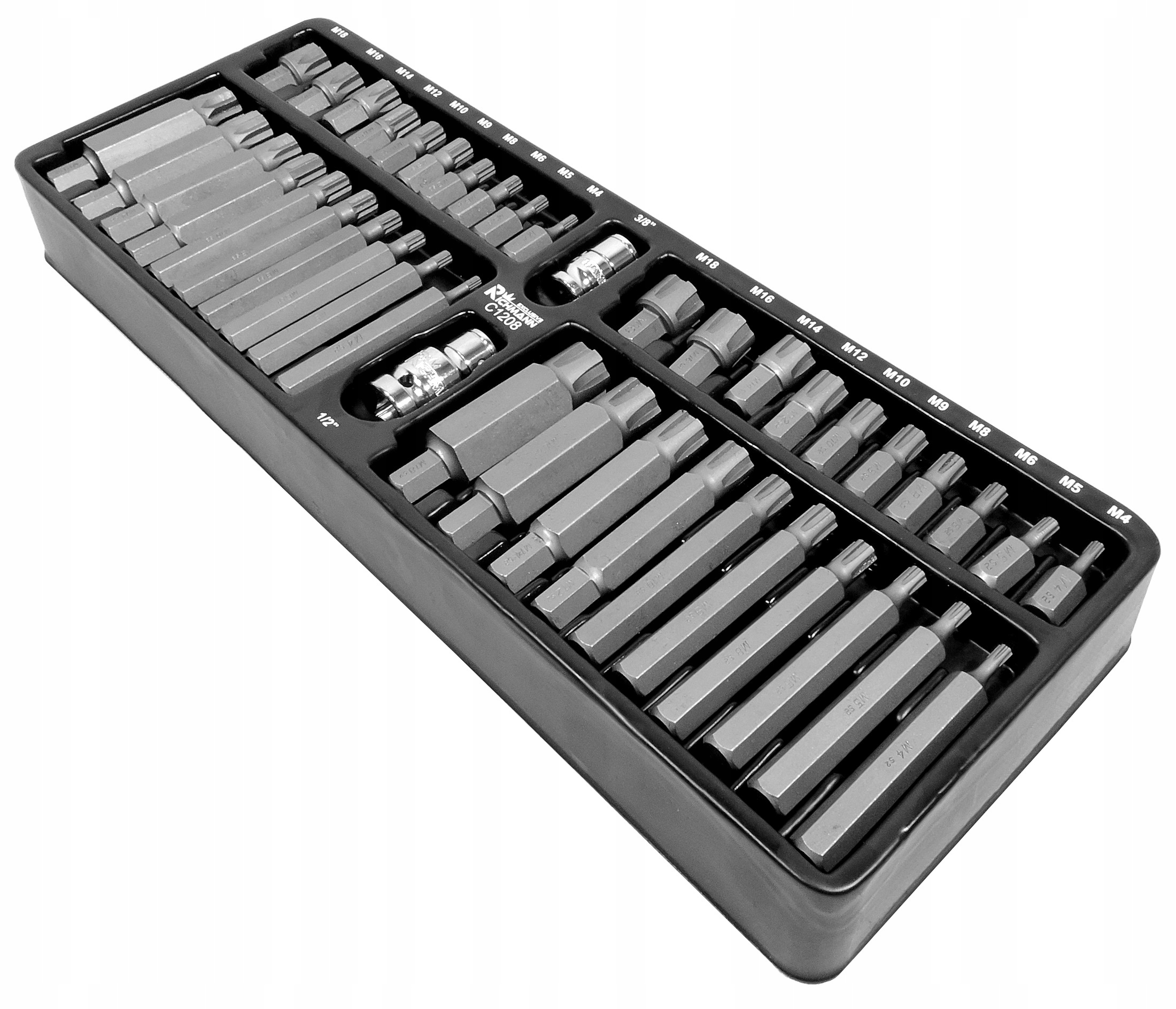 

Wkład Zestaw Bitów Spline M4-M18 Ribe Stal S2