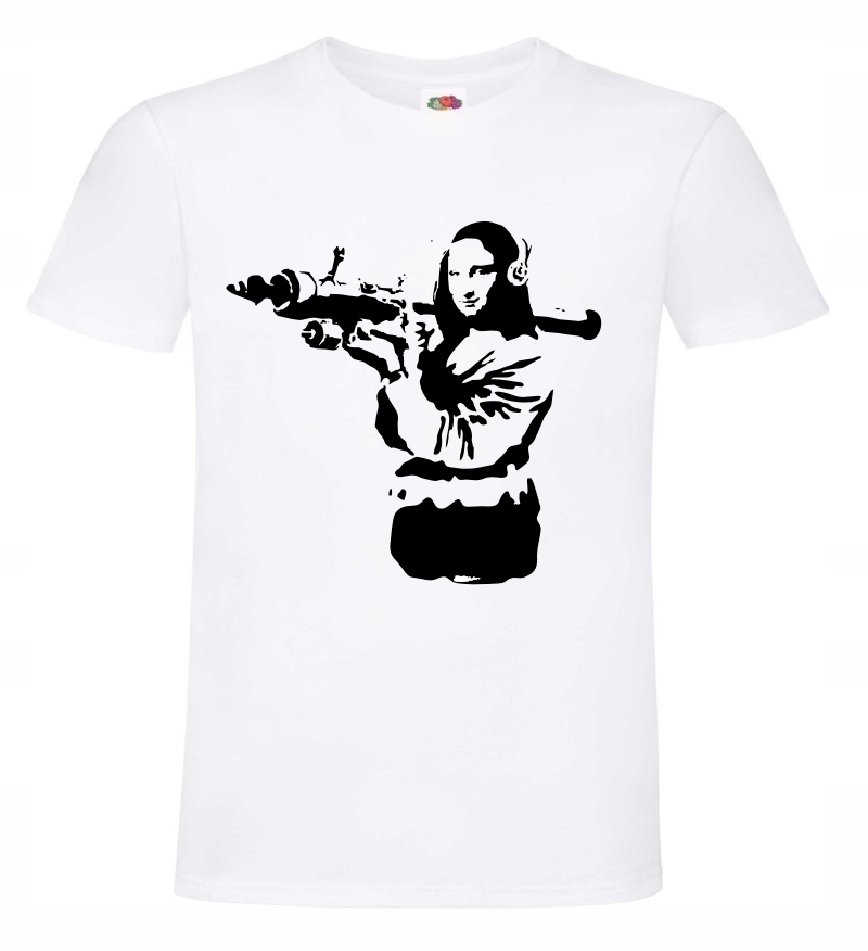 

Banksy Mona Lisa , T-shirt koszulka