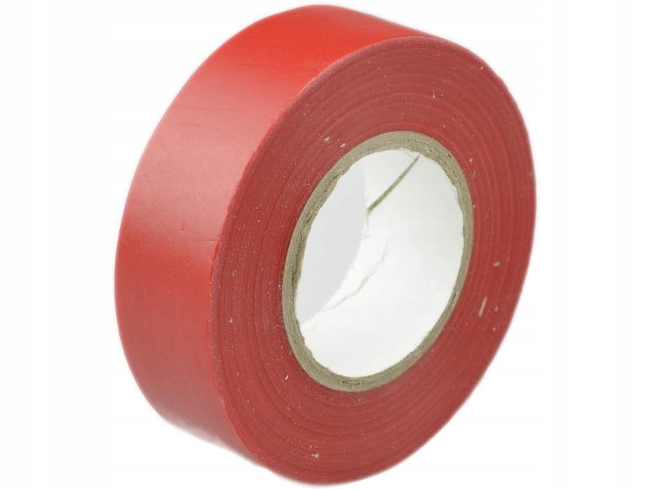

Taśma izolacyjna Pcv 19mm x 20m czerwona