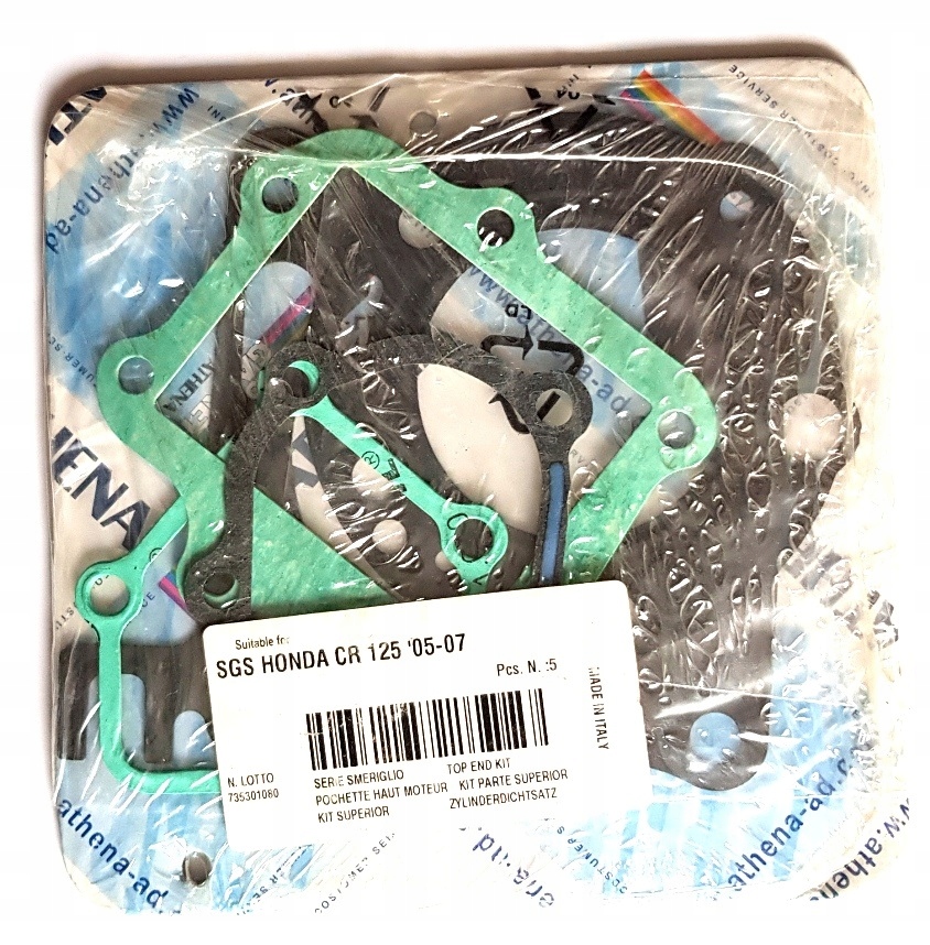 P400210600178 - ПРОКЛАДКИ ДВИГАТЕЛЯ ВЕРХНЕЕ КРЕПЛЕНИЕ HONDA CR 125 05-07