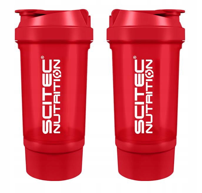 

Scitec Shaker 500 ml 150ml pojemnik Czerwony