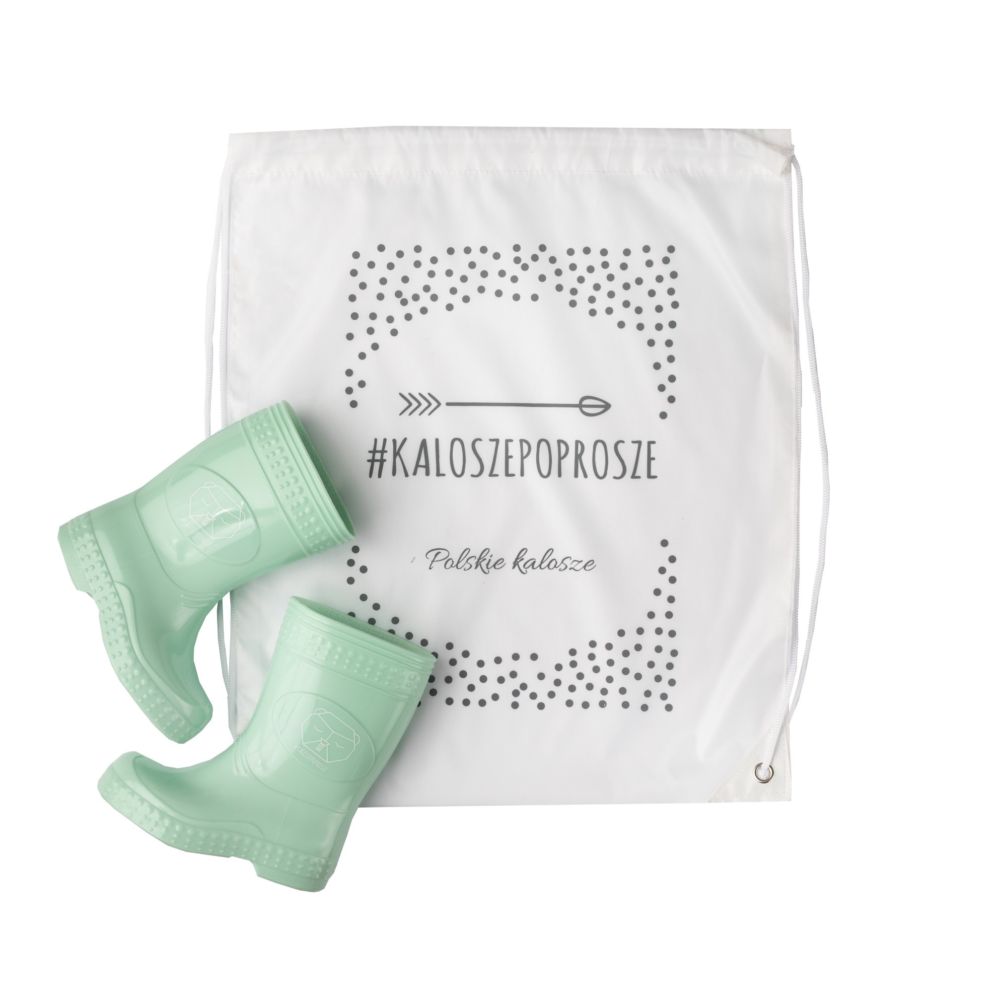 KALOSZE POPROSZE GUMOWCE DZIECIĘCE MIĘTOWE R 29/30 Rozmiar (new) 29-30