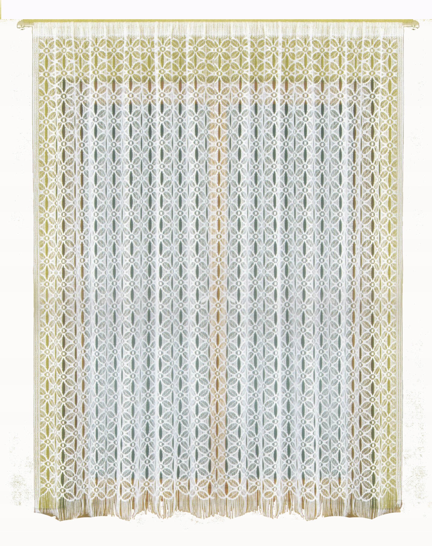 

Mg Firana Makaron sieć Nora 150x250 Biały
