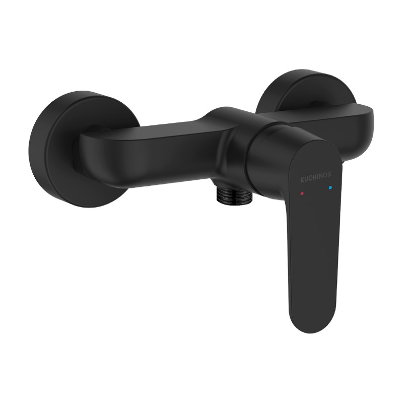 Čierna Nástenná Sprchová Batéria Dima