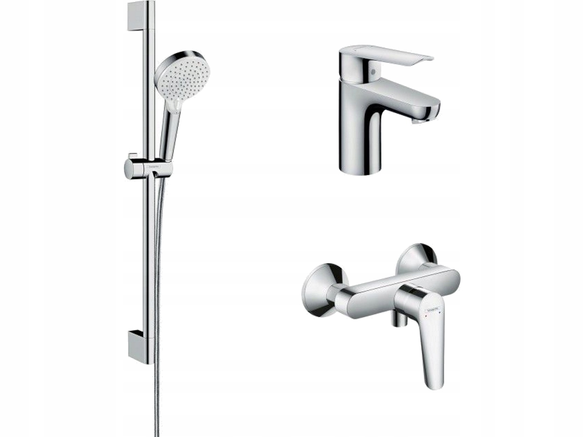 Hansgrohe Zestaw prysznicowy Logis E 3 w 1