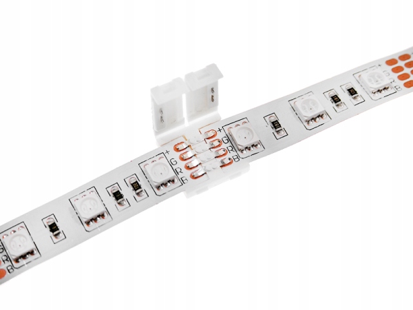 

Złączka do taśmy Led Rgbw 12mm zaciskana dwustron.